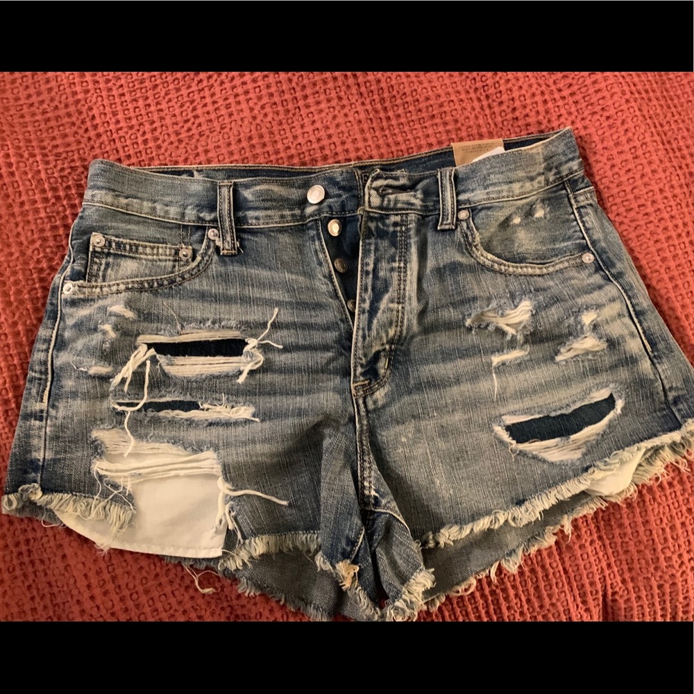 American Eagle Vintage Hi-Rise Festival Shorts